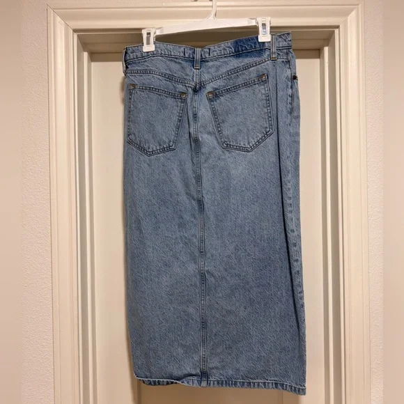 Abercrombie Denim Midi Skirt - 27 - Picture 5 of 5